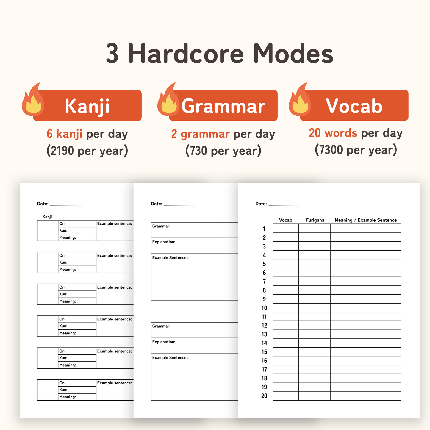 Japanese Study Tracker