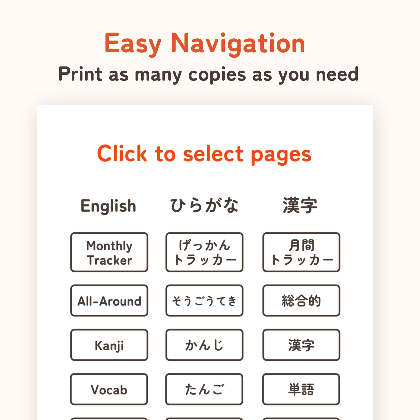 Japanese Study Tracker