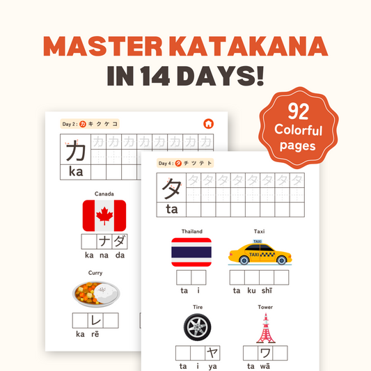 Master Katakana in 14 Days!